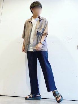 -hibiki-さん（メンズ・172cm）の夏コーディネート