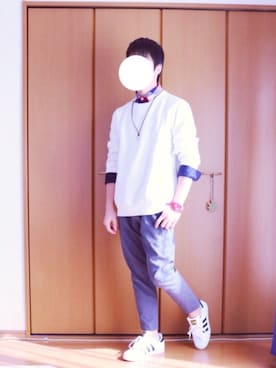 まつしんさん(メンズ・172cm)の春コーディネート