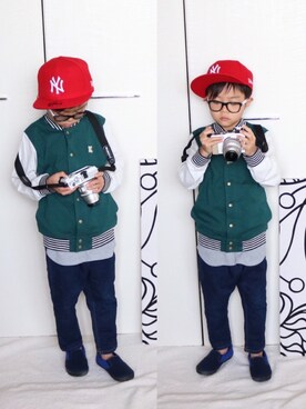 Lilick0408さん(キッズ・110cm)の春コーディネート