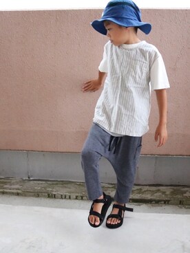 Lilick0408さん（キッズ・110cm）の夏コーディネート