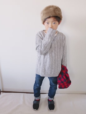 Lilick0408さん(キッズ・110cm)の冬コーディネート