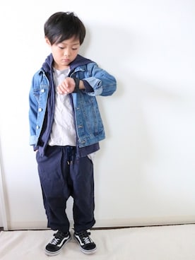 Lilick0408さん（キッズ・121cm）の春コーディネート