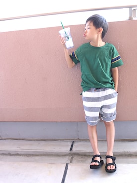 Lilick0408さん（キッズ・122cm）の夏コーディネート