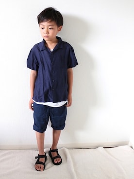 Lilick0408さん（キッズ・122cm）の夏コーディネート