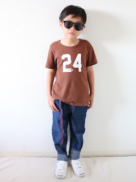 Lilick0408さん（キッズ・122cm）の夏コーディネート