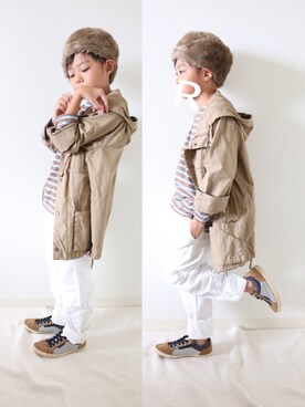 Lilick0408さん（キッズ・124cm）の秋コーディネート