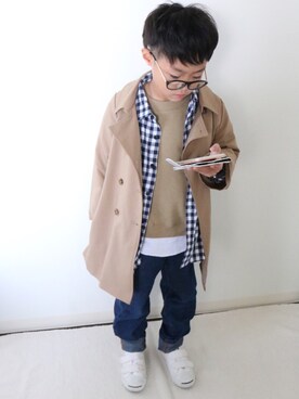 Lilick0408さん（キッズ・124cm）の冬コーディネート