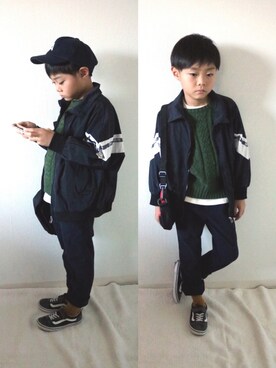 Lilick0408さん(キッズ・124cm)の冬コーディネート