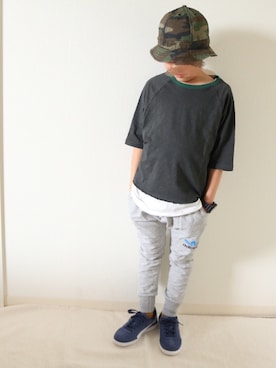 Lilick0408さん（キッズ・127cm）の春コーディネート