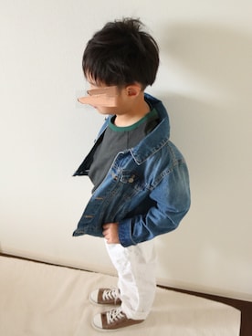 Lilick0408さん（キッズ・127cm）の春コーディネート