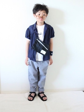 Lilick0408さん（キッズ・127cm）の春コーディネート