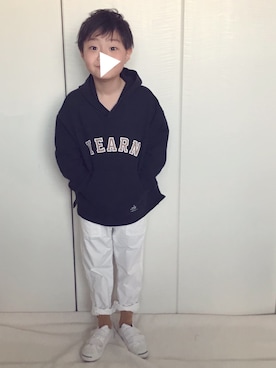 Lilick0408さん（キッズ・128cm）の冬コーディネート