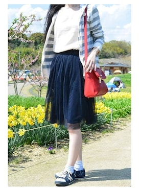 「majo aile」｜NANACOSさん（レディース・155cm）の夏コーディネート