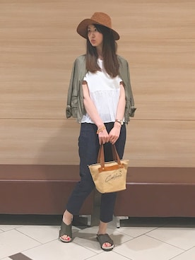 Emiさん(レディース・174cm)の夏コーディネート