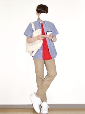 橋本さん（メンズ・174cm）の夏コーディネート