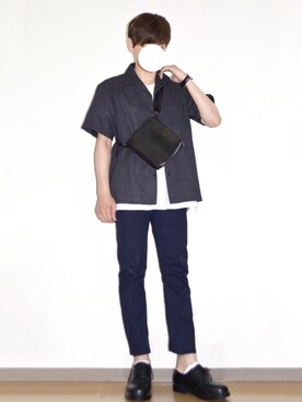 橋本さん（メンズ・173cm）の夏コーディネート