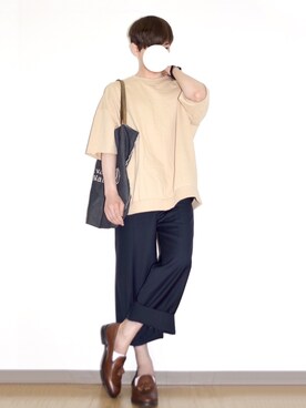 「T2[in]（ツイン）のアイテム」を使った、橋本さん（メンズ・173cm）の夏コーディネート