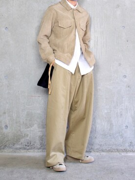 橋本さん（メンズ・173cm）の秋コーディネート