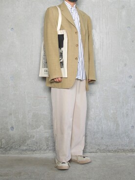 橋本さん（メンズ・173cm）の秋コーディネート