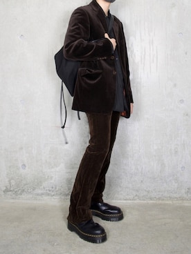 橋本さん（メンズ・173cm）の秋コーディネート