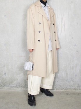 「DRESSEDUNDRESSED（ドレスドアンドレスド）のアイテム（ジャケット/アウター）」を使った、橋本さん（メンズ・173cm）の秋コーディネート
