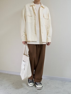 橋本さん（メンズ・174cm）の春コーディネート