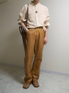 「UNIQLO U」｜橋本さん（メンズ・174cm）の春コーディネート