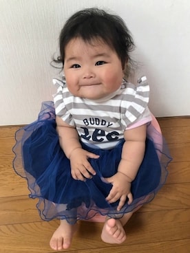 サナさん（キッズ・80cm）の春コーディネート