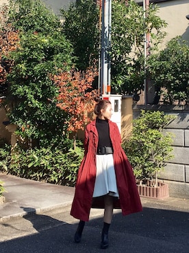 「Sunnyday」｜「アイテム（ジャケット/アウター）」を使った、xiexieさん（レディース・155cm）の冬コーディネート