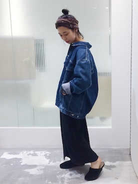 「note et silence （ノートエシロンス）のアイテム（ワンピース/ドレス）」を使った、MIYAMOさん（レディース・155cm）の夏コーディネート