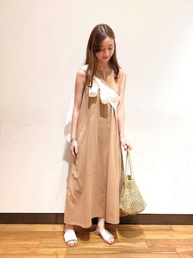 chisaさん（レディース・157cm）の夏コーディネート