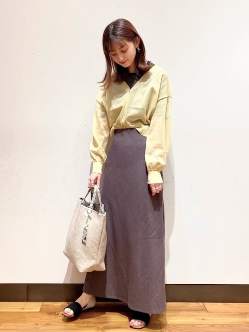 Urban Researchchisaさんのカーディガン ボレロを使ったコーディネート Zozotown Urban Researchchisaさんのカーディガン ボレロを使ったコーディネート Zozotown