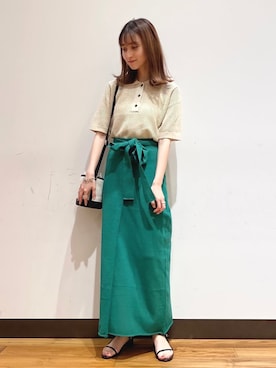 chisaさん(レディース・157cm)の春コーディネート