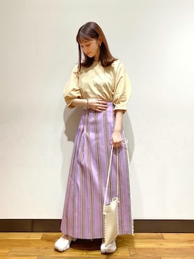 chisaさん（レディース・157cm）の夏コーディネート