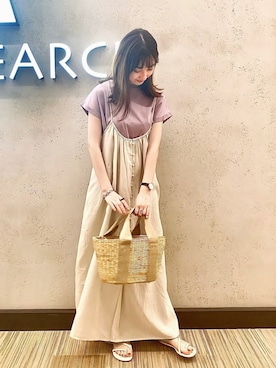 chisaさん（レディース・157cm）の夏コーディネート