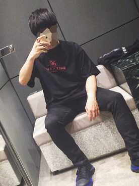「vetements」｜「アイテム（その他）」を使った、ちーさいさん（メンズ・169cm）の春コーディネート