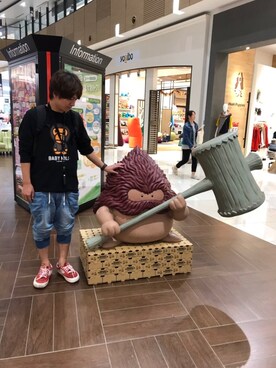 「サッカー」｜「アイテム（腕時計）」を使った、Dさん（メンズ・162cm）の秋コーディネート