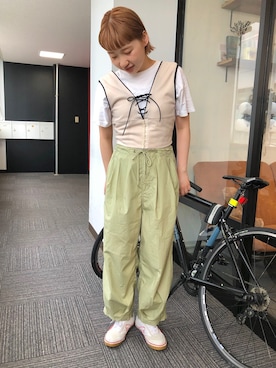 サクラさん（レディース・163cm）の夏コーディネート