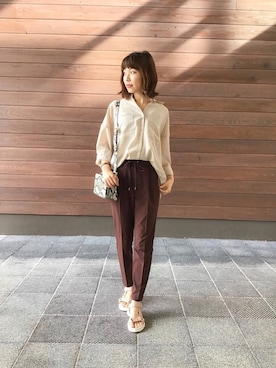 Momo.さん（レディース・158cm）の夏コーディネート