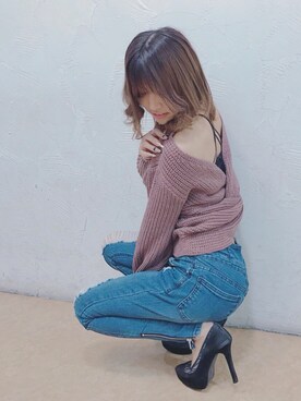 sakuraさん（レディース・157cm）の春コーディネート