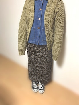 momonoko05さん（レディース・155cm）の冬コーディネート