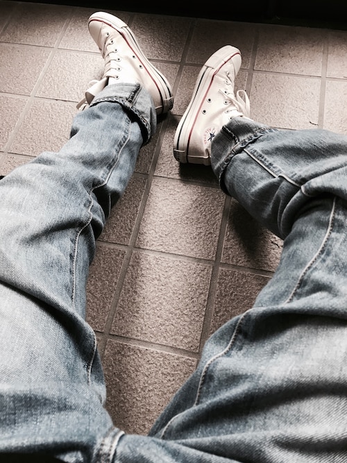 そとなみ Converseのスニーカーを使ったコーディネート Wear