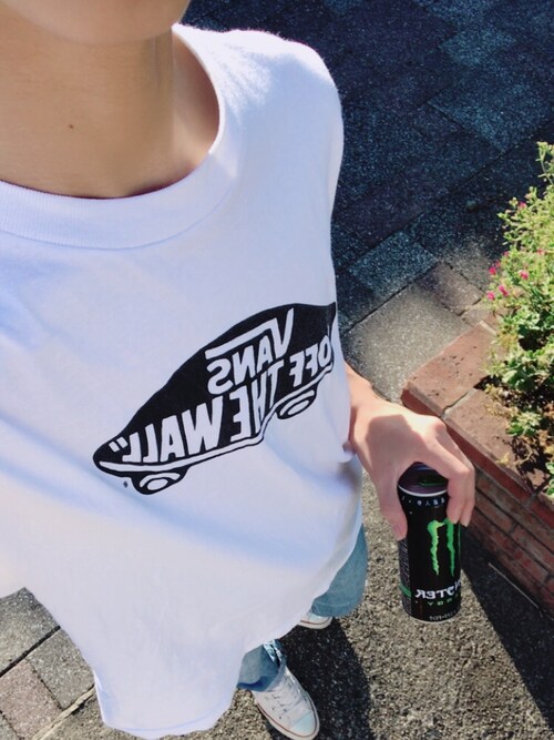 そとなみ Vansのtシャツ カットソーを使ったコーディネート Wear