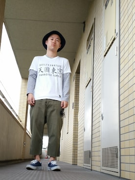 つちはるさん（メンズ・160cm）の春コーディネート