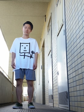 つちはるさん（メンズ・160cm）の夏コーディネート