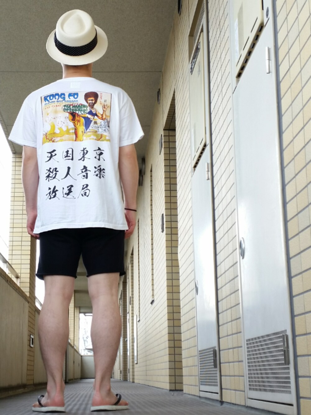 MY WEAKNESS ホワイト/ブラック Tシャツ Lサイズ WHITElevel 安重根義士 忍耐 ホワイトレベル Tシャツ ㅣ MARPPLESHOP