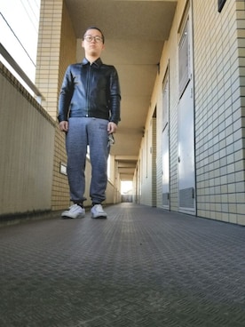 つちはるさん（メンズ・160cm）の秋コーディネート