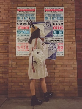 「PairPair（ペアペア）のアイテム（ワンピース/ドレス）」を使った、JüRIさん（レディース・156cm）の冬コーディネート