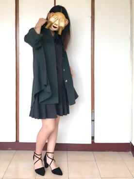 「TAIPEI」｜「アイテム（その他アウター）」を使った、Christy Nevaeh Lmcさん（レディース・165cm）の春コーディネート