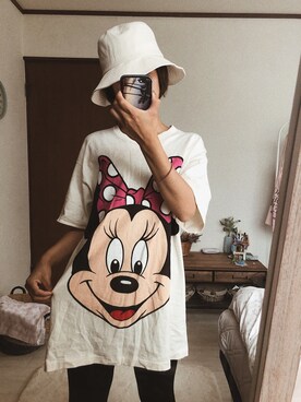 「fd style（エフディ スタイル）のアイテム（帽子）」を使った、ゆっぴーさん（レディース・155cm）の春コーディネート